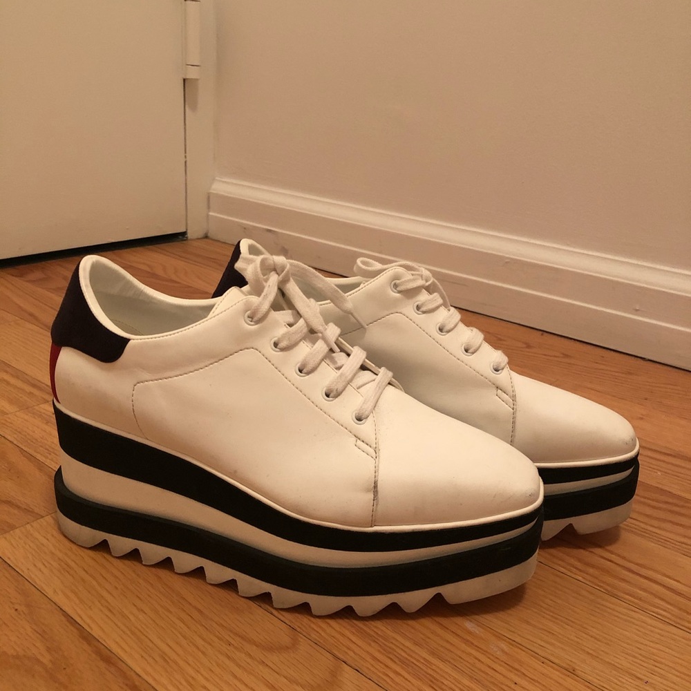 Sneak-Elyse Platform Wedge Sneakers